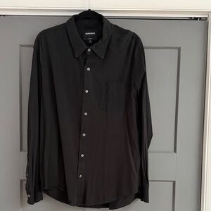 Bonobos Black Casual Button Down Shirt